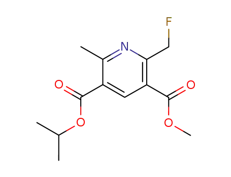 3-methyl 5-(1-methylethyl) 2-(fluoromethyl)-6-methylpyridine-3,5-dicarboxylate