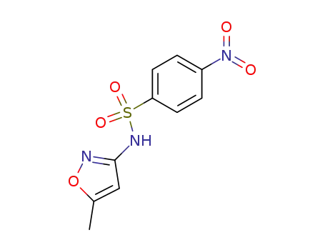 N-(5-methyl-isoxazol-3-yl)-4-nitro-benzenesulfonamide