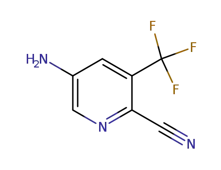 5-amino-3-(trifluoromethyl)pyridine-2-carbonitrile