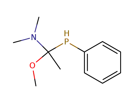 (1-Methoxy-1-phenylphosphanyl-ethyl)-dimethyl-amine