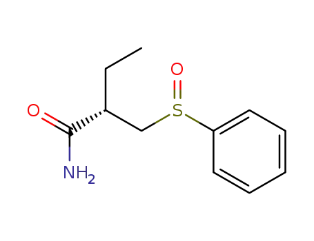 (2S)-2-(phenylsulfinylmethyl)butanamide