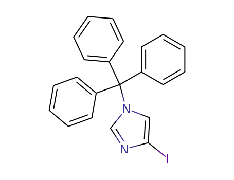 N-trityl-4<sup>(5)</sup>-iodoimidazole