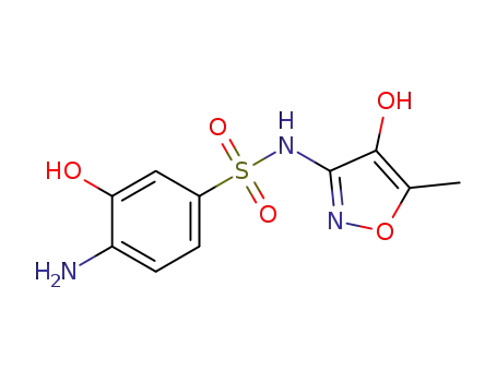 4-amino-3-hydroxy-N-(4-hydroxy-5-methylisoxazol-3-yl)benzenesulfonamide