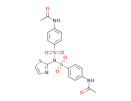 N,N-bis(4-acetamidobenzenesulfonyl)-2-aminothiazole