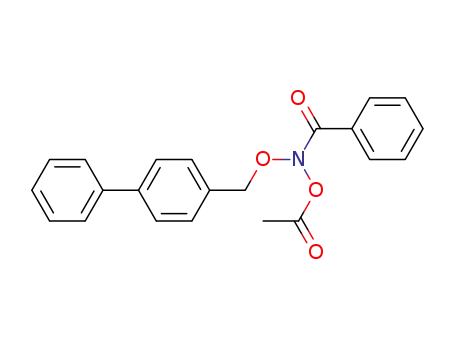 N-(acetyloxy)-N-(([1,1'-biphenyl]-4-ylmethyl)oxy)benzamide
