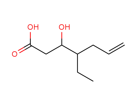 4-Ethyl-3-hydroxyhept-6-enoic acid