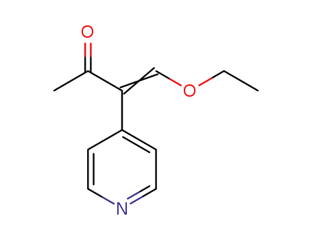 2-ethoxy-1-(pyridin-4-yl)vinyl methyl ketone