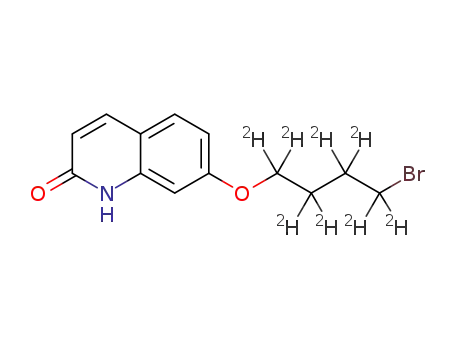 7-(4-bromobutoxy-1,1,2,2,3,3,4,4-d<SUB>8</SUB>)-1H-quinolin-2-one