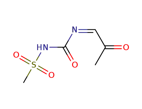 (Z)-N-((2-oxopropylidene)carbamoyl)methanesulfonamide