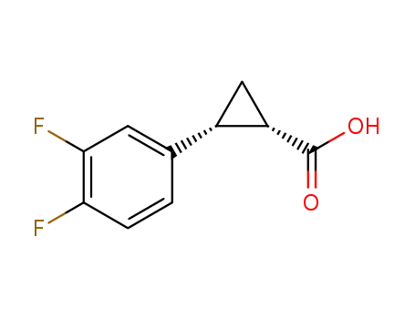 (1R,2S)-2-(3,4-difluorophenyl)cyclopropyl carboxylic acid