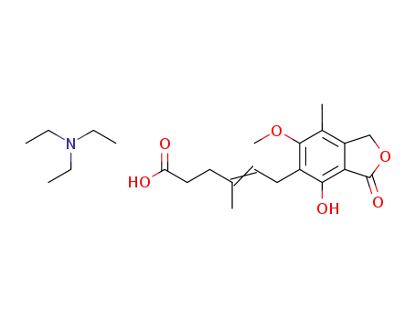 mycophenolic acid triethylamine salt