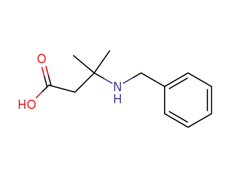 3-benzylamino-3,3-dimethylpropionic acid