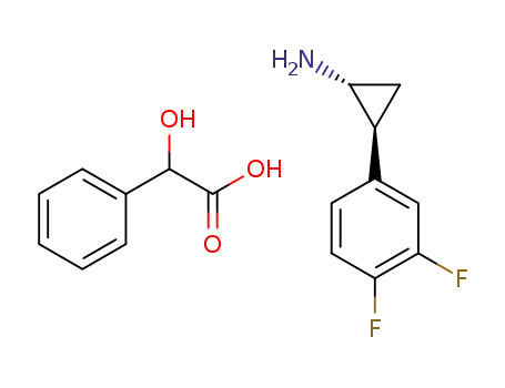 (1R,2S)-2-(3,4-difluorophenyl)cyclopropanammonium mandelate